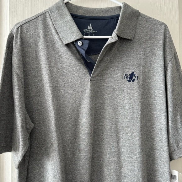 Disney Parks Polo Shirt Mickey Logo Sz M NWT - Picture 2 of 12